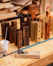 Load image into Gallery viewer, Wood Wall Hook - Medium - 15 lb Capacity