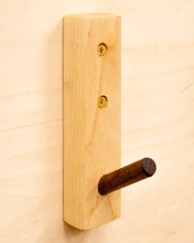 Load image into Gallery viewer, Wood Wall Hook - Medium - 15 lb Capacity