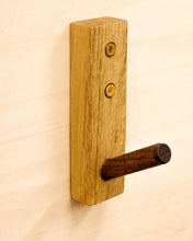 Load image into Gallery viewer, Wood Wall Hook - Medium - 15 lb Capacity